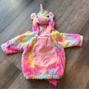 Target Hyde and Eek Colorful Unicorn Hoodie Costume 6-12 Month NWOT